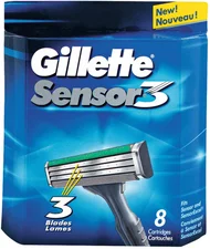 Gillette Sensor 3 Ersatzklingen ( 8er )
