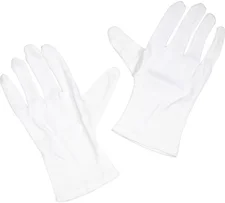 Auxynhairol Handschuhe Baumwolle Ungebleicht Gr.7 (1 x 2 Stk.)
