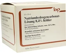Köhler Natrium Hydrogencarbonat 84% (25 x 20 ml)