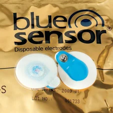 Ambu Blue Sensor P Klebeelektrode Ø 34 mm mit Druckknopfanschluss (50 Stk.)