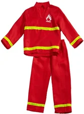 Funny Fashion Kostüm Feuerwehrmann 2-teilig