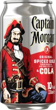 Captain Morgan & Cola 0,33l 10%