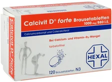 Hexal Calcivit D Forte Brausetabletten (120 Stk.)
