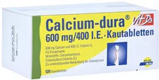 Mylan dura Calcium Dura Vit D3 600 mg/400 I.E. Kautabletten (120 Stk.)