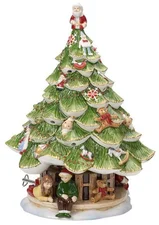 Villeroy & Boch Christmas Toys Memory Großer Tannenbaum mit Kindern