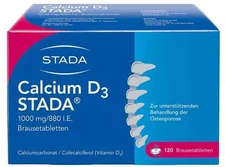 STADA Calcium D3 1000 Mg/880 I. e. Brausetabletten (120 Stk.)