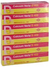 Verla-Pharm Calcium Verla D400 Brausetabletten (120 Stk.)