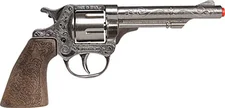 Gonher Revolver Cowboy 20 cm silber