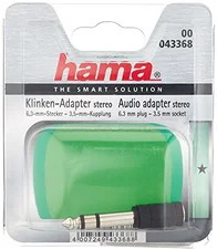 Hama 43368 6,3mm Klinken-Adapter