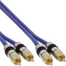 InLine 89715P Premium Digitales Stereo Cinch Kabel (15m)