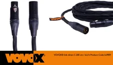 Vovox 60909 link direct S 200 XLR-F / XLR-M (2m)