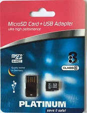 Bestmedia microSDHC Platinum 8GB Class 6 (177316)