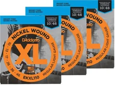 D Addario EXL110 3-D Pack Saiten-Set für E-Gitarre
