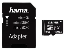 Hama microSDHC 8GB Class 10 UHS-I (114732)