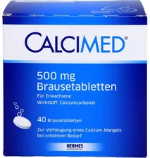 Hermes Calcimed 500 mg Brausetabletten (40 Stk.)