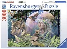 Ravensburger 17033 Puzzle Wölfe im Mondschein