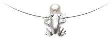 Drachenfels Durchzieher Frosch mit Perle (D FR 64/AG)