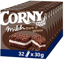 Corny Milch Dark & White (4er-Packung)