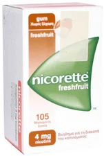 EMRA-MED Nicorette 4 mg Freshfruit Kaugummi (105 Stk.)