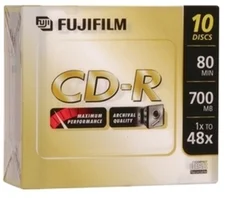 Fujifilm CD-R Pro for Audio 10er Jewelcase 700MB 80min