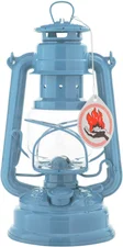Feuerhand Petroleumlampe Sturmlaterne (pastellblau)