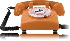 Opis 60s Cable Retrotelefon orange
