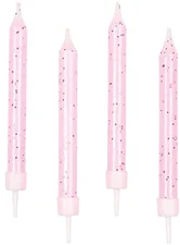 Riethmüller Geburtstagskerzen 10 Pink