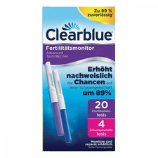 Clearblue Advanced Fertilitätsmonitor Teststäbchen (20 + 4 Stk.)
