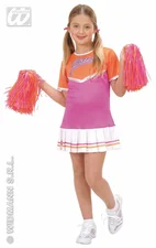 Widmann Cheerleader Girl Costume