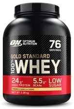 Optimum Nutrition 100% Whey Gold Standard 2273g French Vanilla Creame