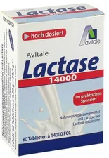 avitale Lactase 14000 Tabletten (80 Stk.)