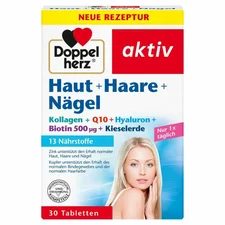 Doppelherz Haut+Haare+Nägel Tabletten (30 Stk.)