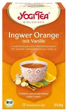 YogiTea Ingwer Orange mit Vanille (17 Stk.)
