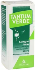 CSC Pharmaceuticals Tantum VERDE 1,5 mg/ml Spray zur Anwendung in der Mundhöhle (30 ml)