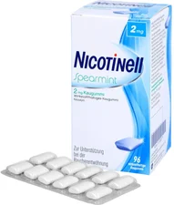 Novartis Nicotinell Spearmint 2 mg Kaugummi (96 Stk.)