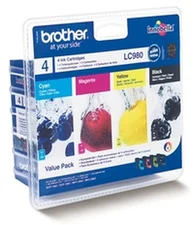 Brother LC-980 Multipack 4-farbig (LC980VB1PDR)