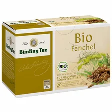 Bünting Tee Bio-Fenchel Teebeutel (20 Stk.)