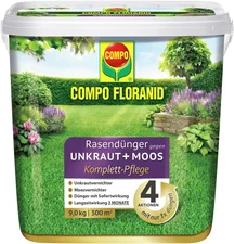 Compo Floranid Rasendünger gegen Unkraut+Moos 4in1 9 kg