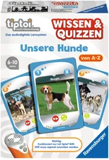 Ravensburger tiptoi Wissen & Quizzen: Unsere Hunde von A - Z