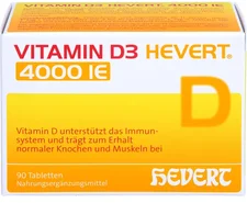 Hevert Vitamin D3 Hevert 4.000 I.E. Tabletten (90 Stk.)
