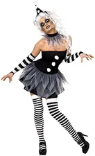 Smiffys Sinister Pierrot Costume (34226)