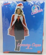 Smiffys Deluxe Miss Claus Cape (28007)