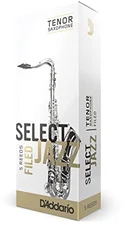 Daddario Select Jazz Tenor filed Saxophon Blätter Stärke 2 medium (5 Stück)