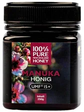 100% Pure New Zealand Honey Manuka Honig 15+ (250g)