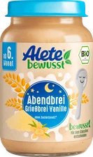 Alete Abendbrei Grießbrei Vanille (190g)