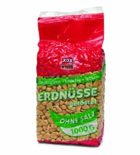 XOX Erdnüsse ohne Salz (1 kg)