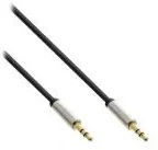 InLine 10 m Klinke Kabel Stereo Stecker 3,5 mm extra dünn flexibel