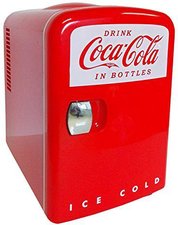 TRINK Coca Cola Eiskalt Aufkleber für Mini Kühlschrank Kühltruhe