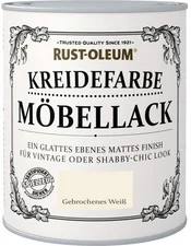 RUST-OLEUM Möbellack Kreidefarbe Gebrochenes Weiss Matt 750 ml