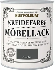 RUST-OLEUM Möbellack Kreidefarbe Graphit Matt 750 ml